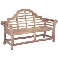 Bank Picadilli 3-Sitzer Holz-Bank 166cm Teak