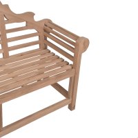 Bank Picadilli 3-Sitzer Holz-Bank 166cm Teak