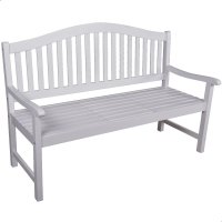 Bank mit Klapptisch 2-3 Sitzer Holz-Bank Singapur 150cm...