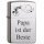 Zippo Feuerzeug mit Lasergravur Storch mit Baby & Wunschtext (zB Namen) PL 200 Chrome Brushed Gravur personalisiert