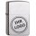 Zippo Feuerzeug mit Lasergravur (zB Bild/Logo) Benzinfeuerzeug PL 200 Chrome Brushed Gravur personalisiert