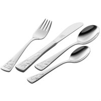 Zwilling Kinderbesteck Teddy 4tlg mit Gravur (zB Namen)...