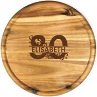 Sterngraf Pizzateller mit Gravur (Namen) personalisiertes...