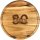 Sterngraf Pizzateller mit Gravur (Namen) personalisiertes Pizzabrett Akazien-Holz 32cm Geschenk-Idee Geburtstag / Jubiläum, MotivPZ Zahl