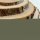 Sterngraf Baumscheibe 23cm mit Gravur (Namen Datum) personalisierte Holz-Gedenkplatte Grabschmuck Trauer-Gedenktafel Andenken an Verstorbene Grab-Dekoration, Feder MotivTR9